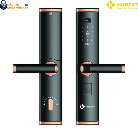 Khóa vân tay cửa gỗ Hubert CG61