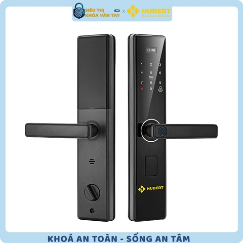 Khóa vân tay cửa gỗ Hubert CG62 NANO