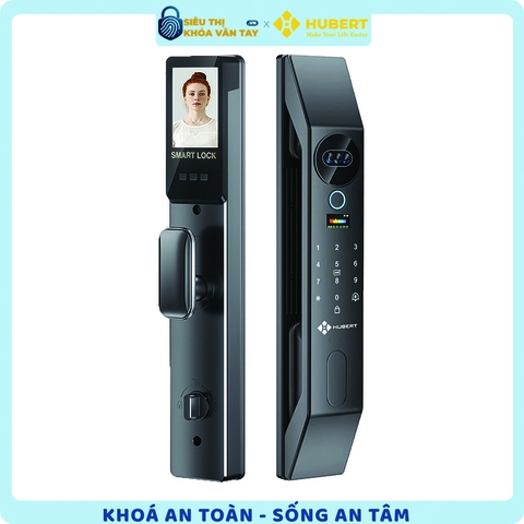Khóa vân tay cửa gỗ Hubert CG64F