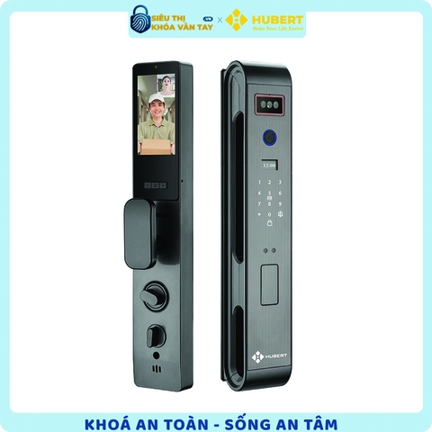 Khóa vân tay cửa gỗ Hubert CG65VF