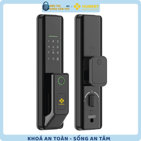 Khóa vân tay cửa gỗ Hubert CG67 MINI