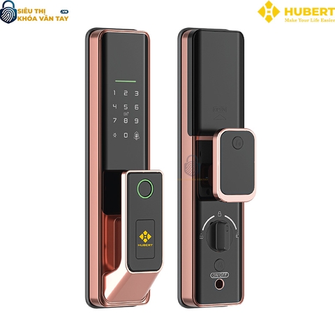 Khóa vân tay cửa gỗ Hubert CG67 MINI
