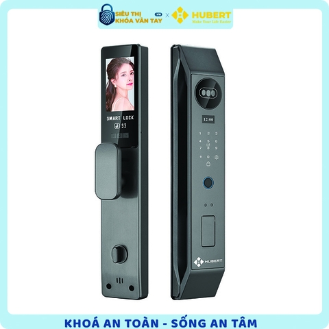 Khóa vân tay cửa gỗ Hubert CG80F
