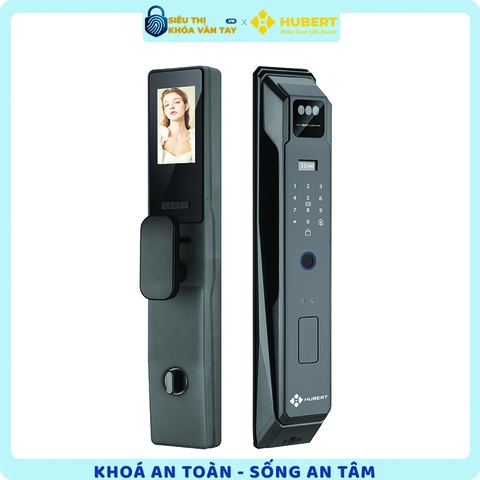 Khóa vân tay cửa gỗ Hubert CG81VF