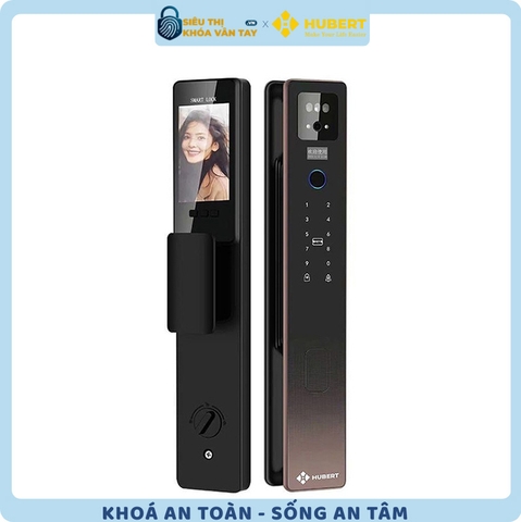 Khóa vân tay cửa gỗ Hubert CG82VF