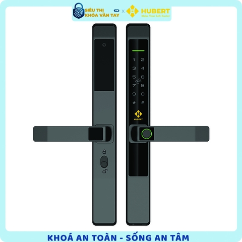 Khóa vân tay cửa nhôm Hubert CN39