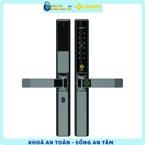 Khóa vân tay cửa nhôm Hubert CN68