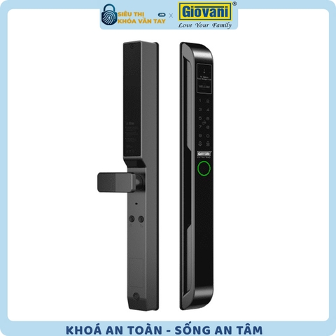 Khóa vân tay  Giovani cửa nhôm GSL-Z2FB màu đen