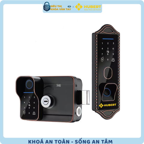 Khóa vân tay Hubert cửa cổng CC13 TITAN EU