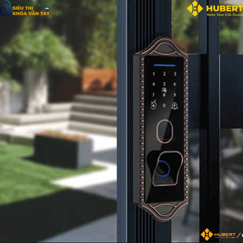 Khóa vân tay Hubert cửa cổng CC13 TITAN EU