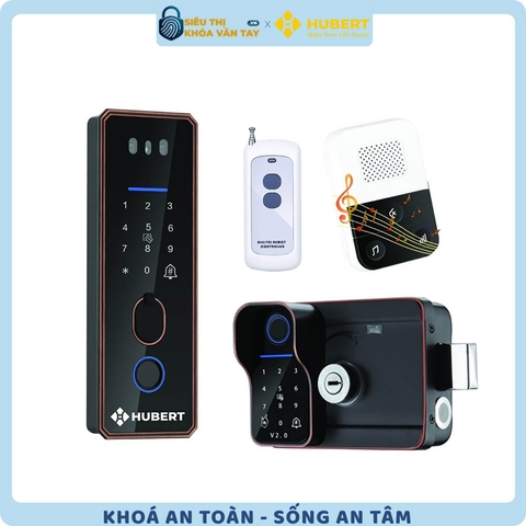 Khóa vân tay Hubert cửa cổng CC15 TITAN EU
