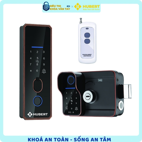 Khóa vân tay Hubert cửa cổng CC79 TITAN