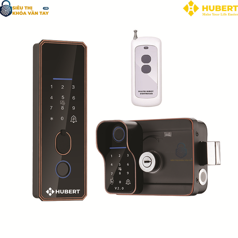 Khóa vân tay Hubert cửa cổng CC79 TITAN