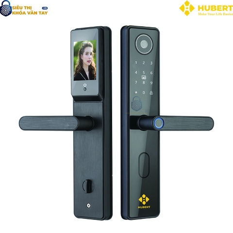 Khóa vân tay cửa gỗ Hubert CG66