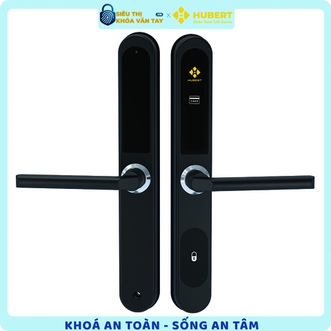 Khóa vân tay Hubert cửa khách sạn KSCN79 BLACK