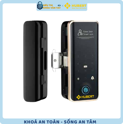 Khóa vân tay Hubert cửa kính CK68