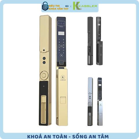 Khóa vân tay Kassler cửa nhôm KL-599 App