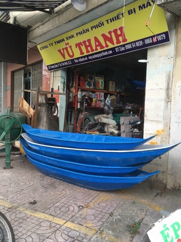 Thuyền Nhựa 4m