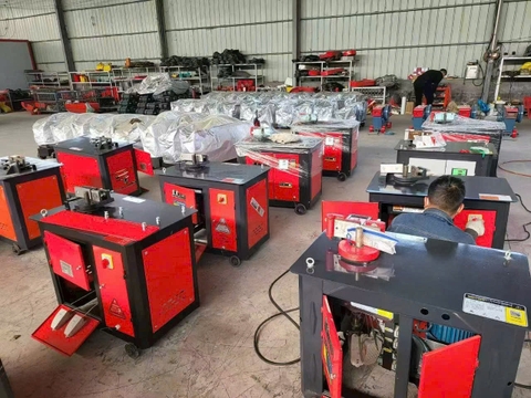 Máy Uốn Đai Sắt 6mm Sắt 10mm GF20 Động Cơ Điện 2.2KW 380V