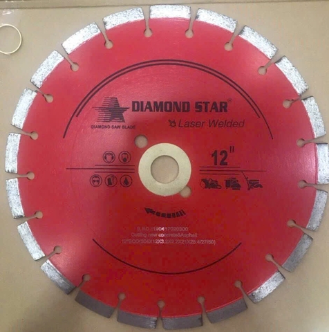 Lưỡi Cắt Bê Tông Diamons Star D300 (12 in)