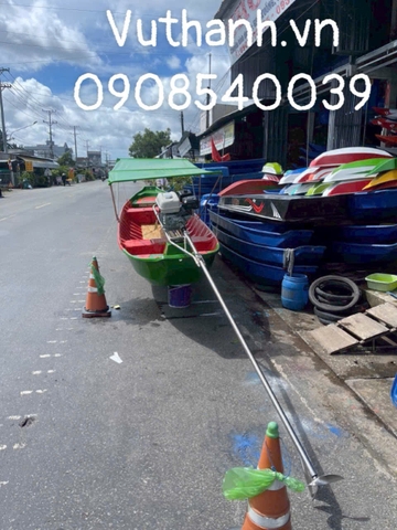 Thuyền Đi Câu Gắn Động Cơ 5.5HP Dài 6,5M 5,5M