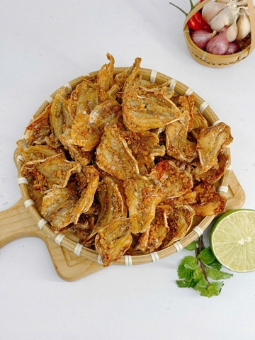 Cá lù đù sấy tỏi