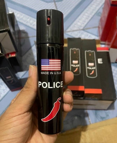 Bình xịt cay Police là gì? Công dụng như thế nào?