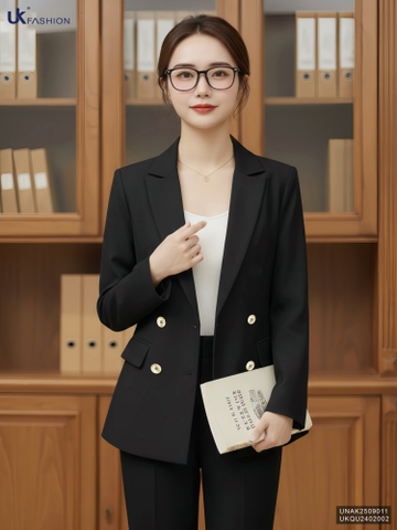 Áo khoác Blazer dáng rộng Unaa UNAK2509011