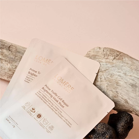 Mặt nạ dưỡng da LOMERE PRIME TRUFFLE BRIGHTENING MASK SHEET 27g/Gói
