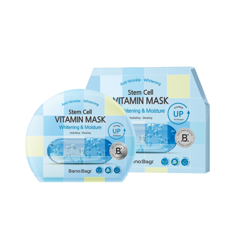 Mặt nạ BANOBAGI Stem Cell Vitamin Mask Whitening And Moisture