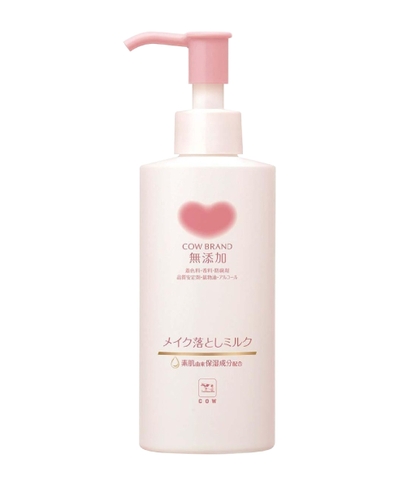 Sữa tẩy trang làm sạch và dưỡng ẩm cho da nhạy cảm COW Addtitive Free Cleansing Milk 150ml - 4901525602204