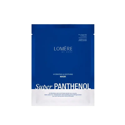 Mặt nạ dưỡng da LOMERE SUPER PANTHENOL THERMAL WATER MASK 23g/gói