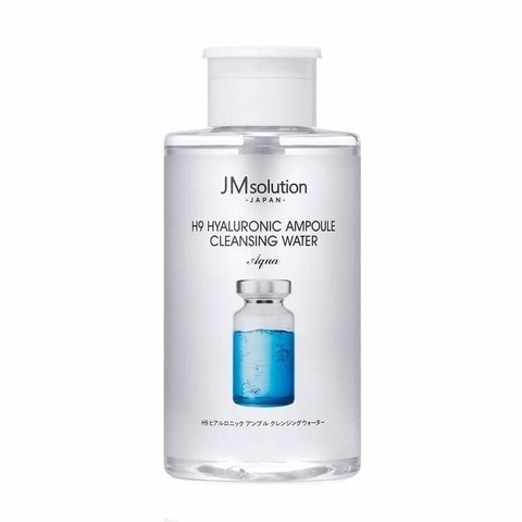 Nước tẩy trang JMSOLUTION JP H9 AMPOULE WATER AQUA 500ml