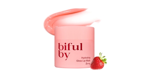 Mặt nạ dưỡng ẩm môi bifulby Hydrating Glow Lip Mask Berry
