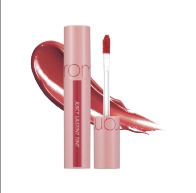 Son bóng lì màu đỏ nâu nude không quá trầm. 5 6 rom&nd JUICY LASTING TINT 23 NUCADAMIA. Hiệu: rom&nd. 5.5g/pce