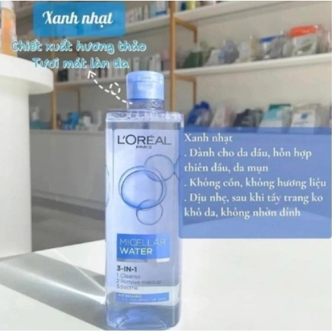 G2897705 - 030226 - LOREAL PARIS TẨY TRANG MICELLAR TƯƠI MÁT 400ML