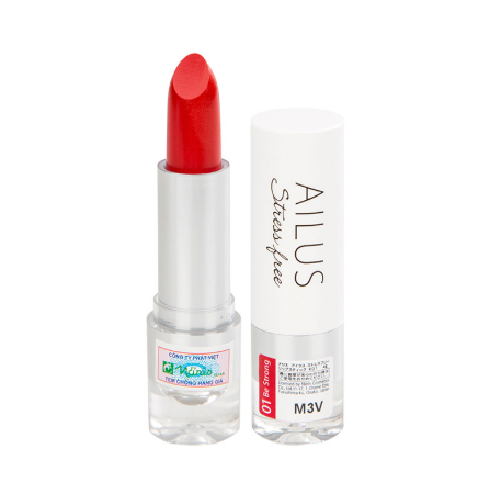 Son lì mịn môi - AILUS STRESSFREE LIPSTICK RD1