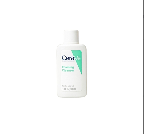 Sữa rửa mặt Cerave da dầu 30ml (30159952 CRV FOAM CLEANSER 1OZ 30ML(FA)) (hàng tặng kèm không bán)