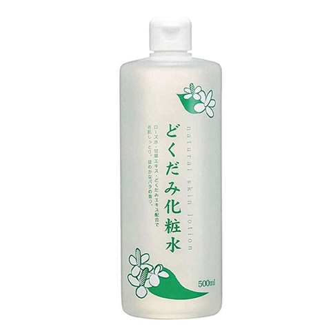 Nước hoa hồng dưỡng da chiết xuất lá diếp cá CHINOSHIO 500ml - 4571243111014
