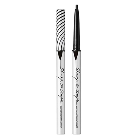Chì kẻ mắt CLIO SHARP, SO SIMPLE WATERPROOF PENCIL LINER 01 BLACK