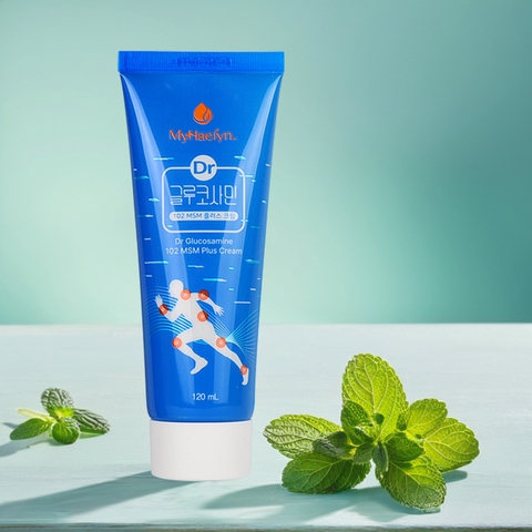 XOA BÓP NHỨC MỎI XƯƠNG KHỚP HỖ TRỢ GIẢM ĐAU 120ML (MYHAELYN DR GLUCOSAMINE 102 MSM PLUS CREAM8809884512775)
