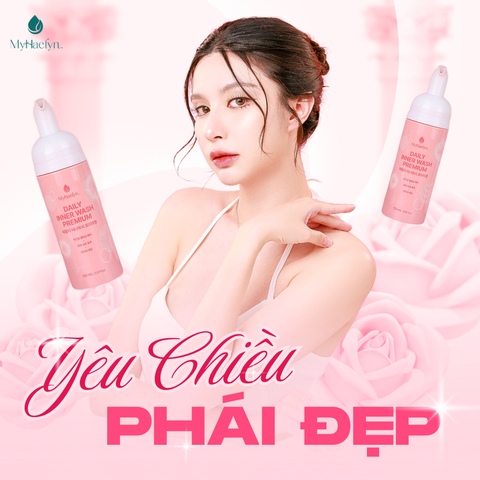 DDVS PHỤ NỮ DAILY INNER WASH PREMIUM 150ML (MYHAELYN DAILY INNER WASH PREMIUM-8809936051894)