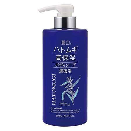 Sữa tắm dưỡng ẩm sâu REIHAKU HATOMUGI High Moisturizing Body Soap 600ml - 4513574030305
