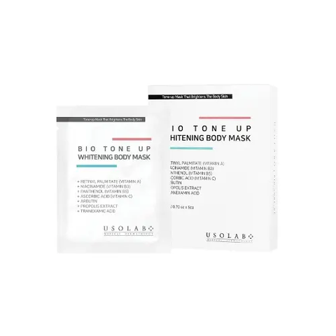Ủ trắng da USOLAB BIO TONE UP WHITENING BODY MASK (20g*5sheet)