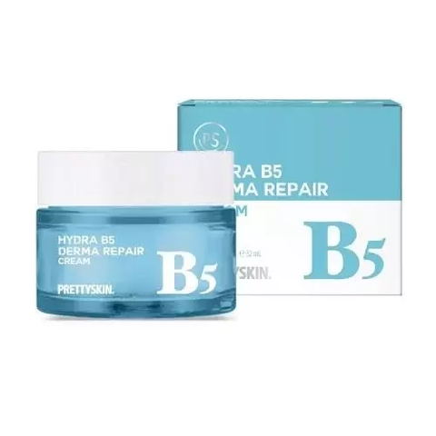 Kem phục hồi dưỡng trắng ( PRETTYSKIN HYDRA B5 DERMA REPAIR CREAM ), dung tích 52ml, dạng hũ, hiệu PRETTYSKIN
