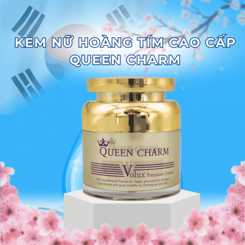 KEM NỮ HOÀNG TÍM CAO CẤP 50ML (QUEEN CHARM VOLUX PREMIUM CREAM8809514487688)