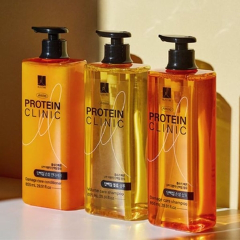 Dầu xả Elastine Amino Protein Clinic Damage Care Conditioner 855ML