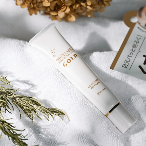 Kem dưỡng da vùng mắt, giúp làm giảm vết thâm quầng trên da, cung cấp độ ẩm và dưỡng da trắng mịn 30gr - WHITE LABEL PREMIUM PLACENTA RICH GOLD EYE CREAM - 30g