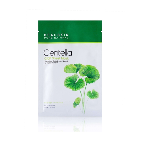 Mặt nạ dưỡng da BEAUSKIN CENTELLA CICA SHEET MASK
