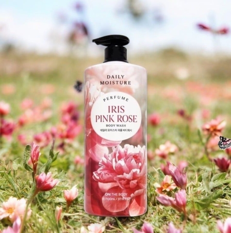 SỮA TẮM ON THE BODY DAILY MOISTURE PERFUME BODY WASH IRIS ROSE SCENT 1100ml